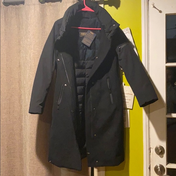 Pendleton Quebec Wool Blend Down Coat - Picture 9 of 11